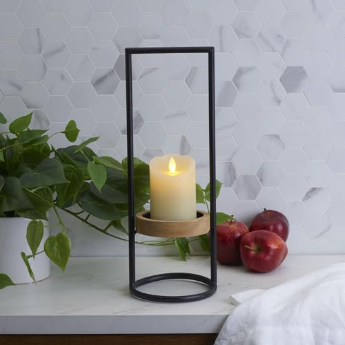Elements Metal and Wood Candle Holder by Elements - Image 5