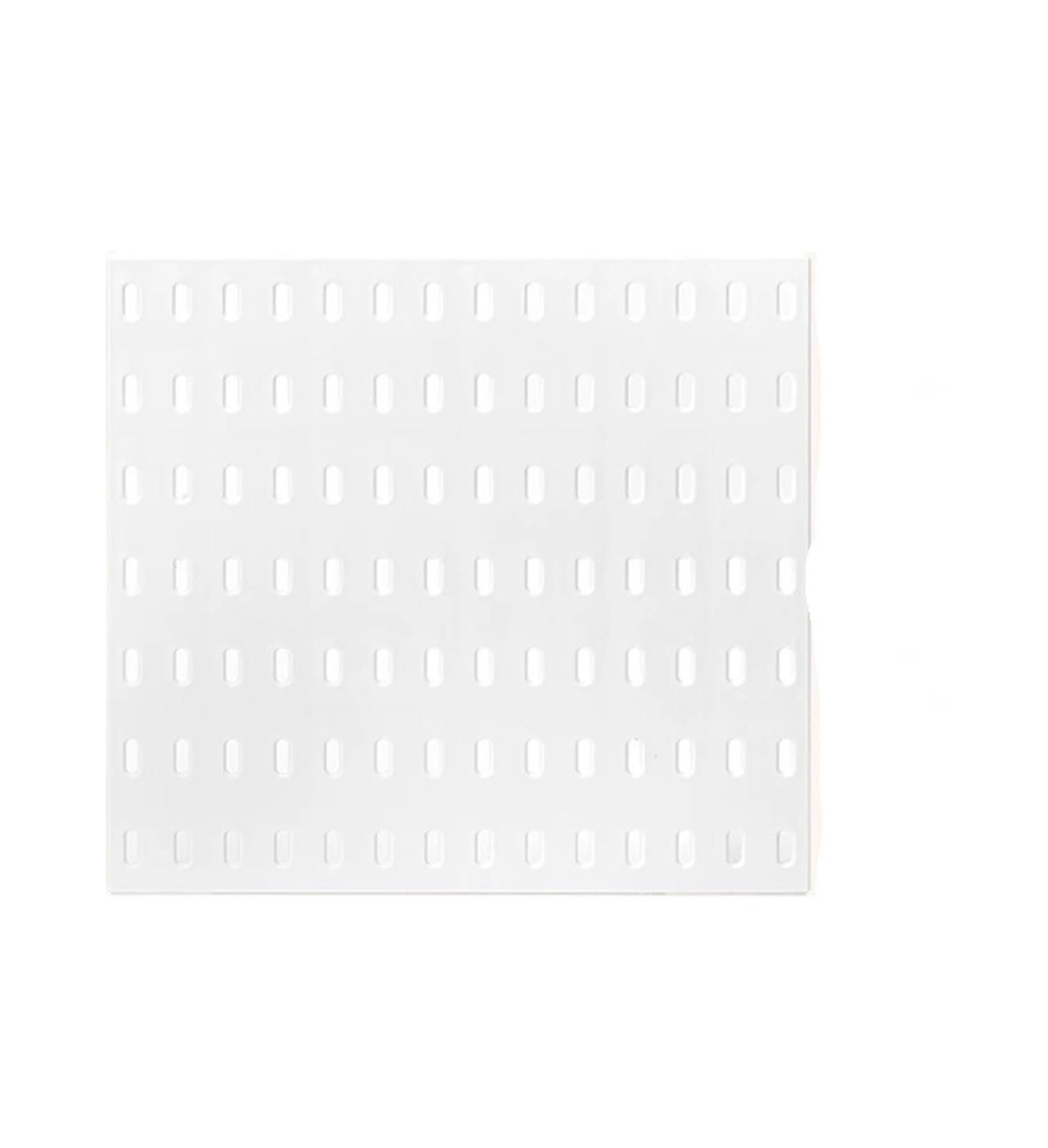 RUWLFE White Pegboard Combination Kit, Hanging for Wall Organizer for Wall Organizer