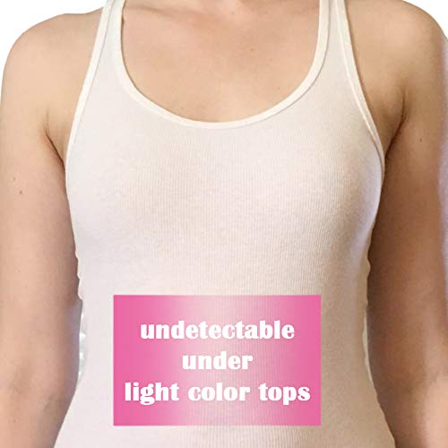 Nipple Covers for Women, MIILYE Adhesive Nipplecovers Reusable Breast Petal Silicone Pasties (Silicone Pasties-3.3" /8.5cm)