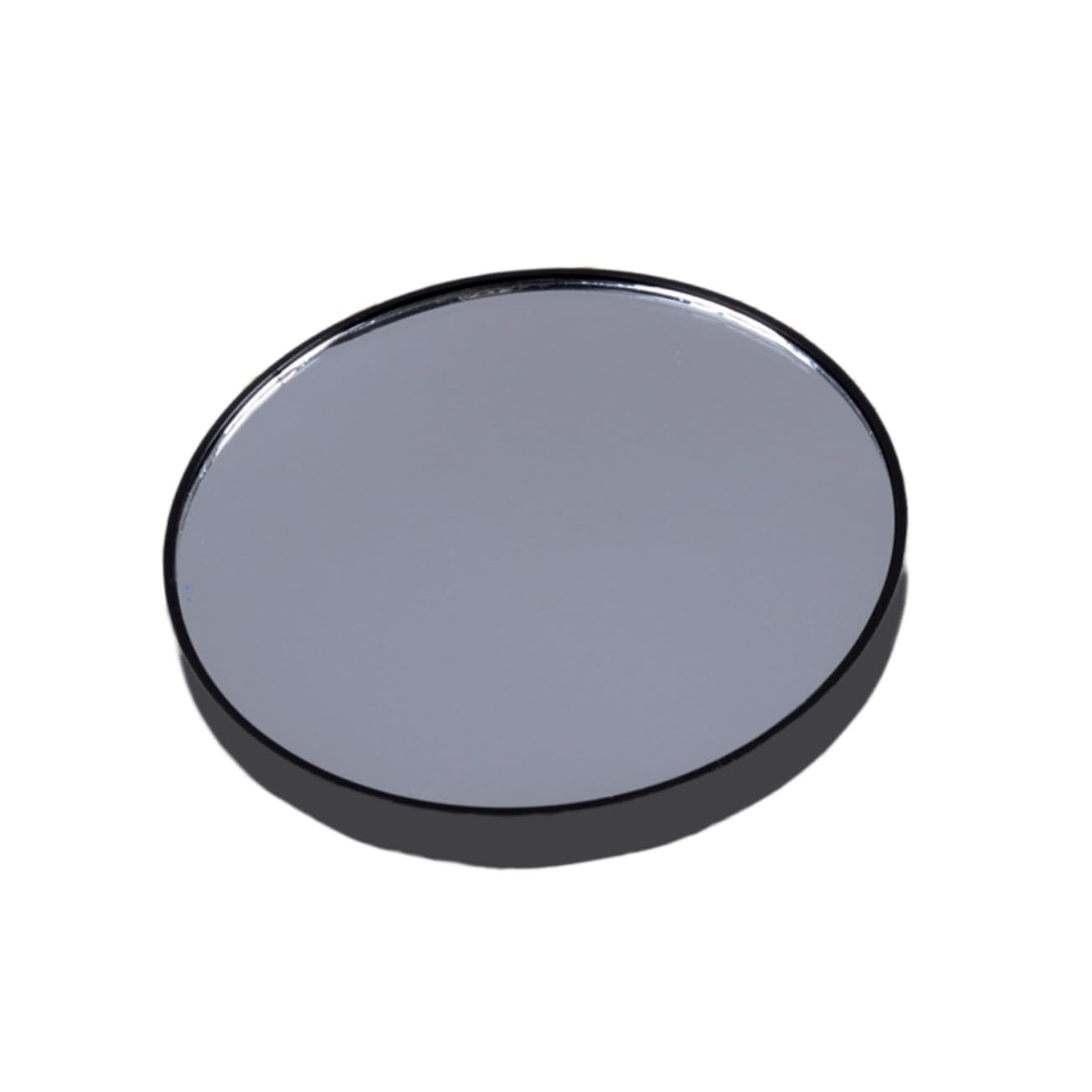 AWERAF Espejo de Maquillaje Espejo portátil Ventosa Espejo de Aumento Espejo de tocador Negro Espejo de Maquillaje con Aumento Lupa Espejo cosmético Europeo y Americano (Negrox2pcs Median