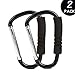 Funbliss Stroller Hooks by Baby，2 Pack Convenient Organizer Hook Bag Clips to Diaper Bags Clothing,Purses,Groceries,Great Hook Set for Mommy When Walking or Shopping Black