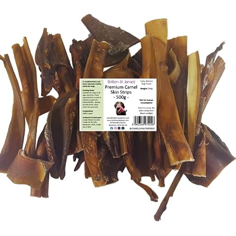 Natural Camel Skin Strips for Dogs Cover