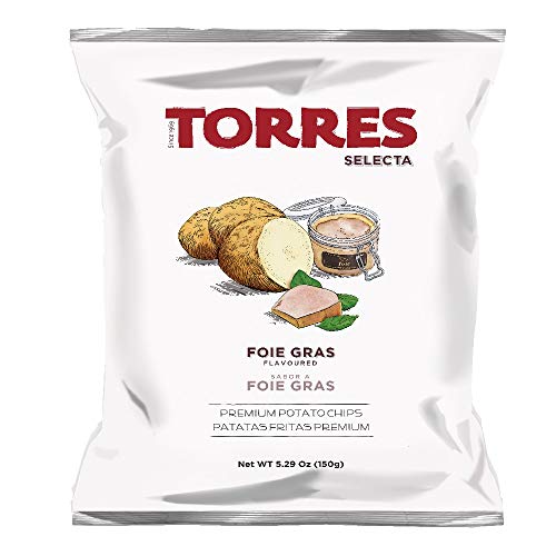 Torres Selecta Premium Potato Chips - Foie Gras Flavored - 5.29 oz - //coolthings.us