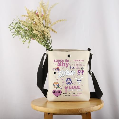UJIMS Korea-Pop Group Band Gift Singer Album Crossbody Bag Korea-Pop Music Lover Merchandise Korea-Pop Fans Gift3