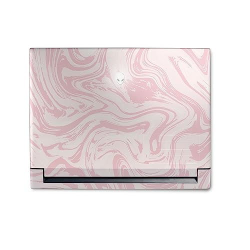 Image of MightySkins Skin Compatible with Alienware M18 R1 (2023) Full Wrap Kit - Silky Pink | Protective, Durable, and Unique Vinyl Decal wrap Cover | Easy to Apply & Change Styles | Made in The USA