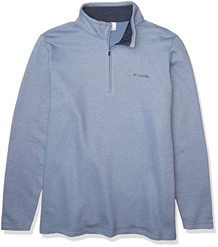 Columbia Men's Hart Mountain III Half Zip, Bluestone, 3X Big