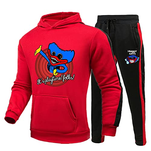 MISSLYY Poppy Playtime Hoodies, Horror Game 3D Imprimé Casual Sweats À Capuche À Manches Longues Costumes Vêtements À La Mode Cover