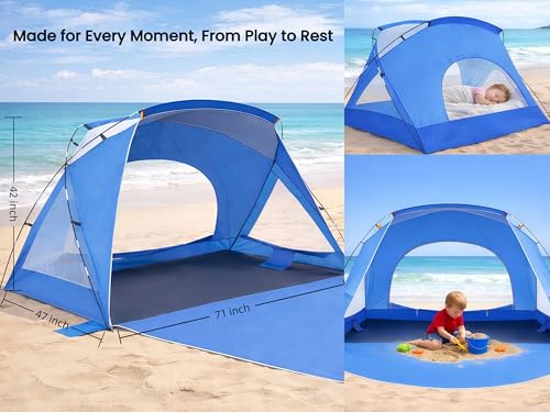 Beach Tent with UPF 50+ Protection