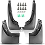 Set of 4 Front and Rear Mud Flaps Splash Guards Replacement for Toyota RAV4 2006-2012 with Factory Fender Flares