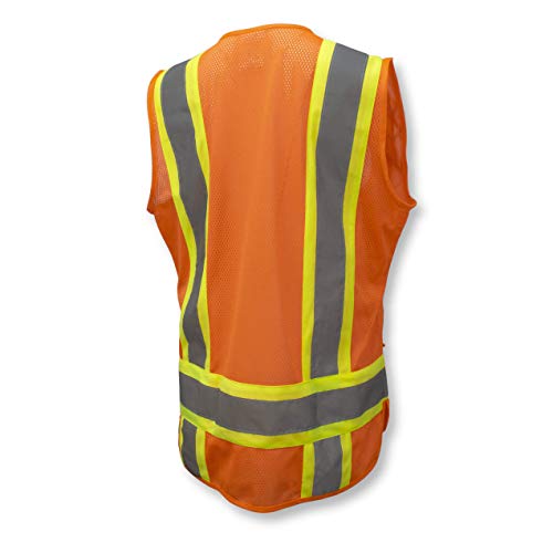 Hi-Vis Orange Safety Vest - Size XL