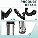 Drive-up EZGO TXT Spindle Deluxe Front End Repair Kit, EZGO Passenger Side and Driver Side Spindle Assembly, Suitable for EZGO TXT/PDS 2001.6-Up Electric and Gas Golf Carts, OEM 70673-G02, 70942-G02