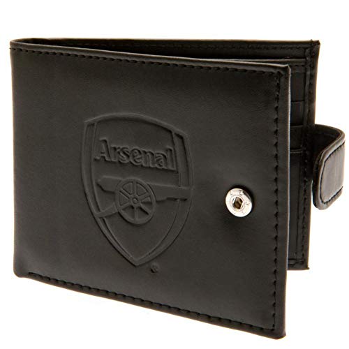Arsenal FC RFID Anti Fraud Wallet (One Size) (Black)