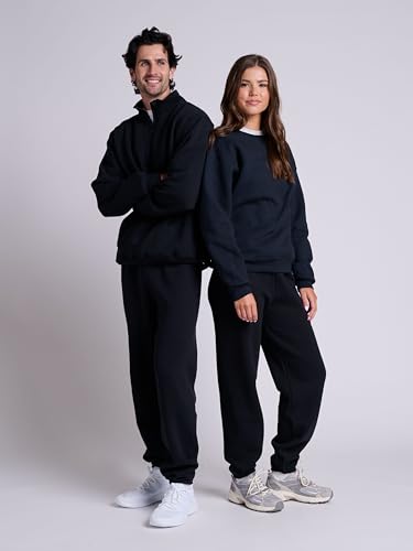 Image of Russell Athletic Men's Dri Power Fleece Elastic Bottom Sweatpants, Relaxed Fit, Moisture Wicking, with or Without Pockets