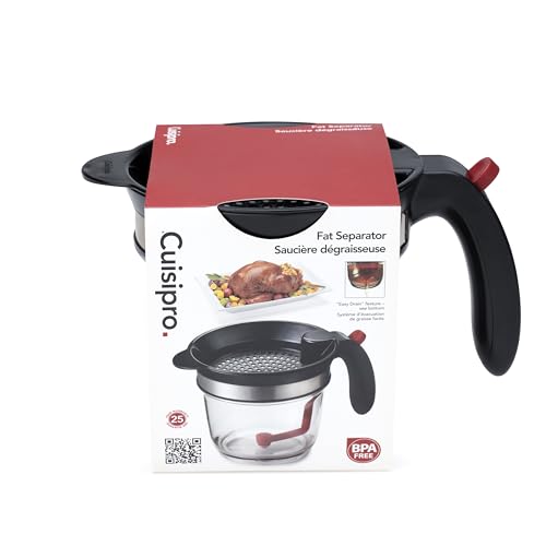 Cuisipro Fat Separator with Bottom Release, 4 Cup Plastic Grease Strainer - image 4