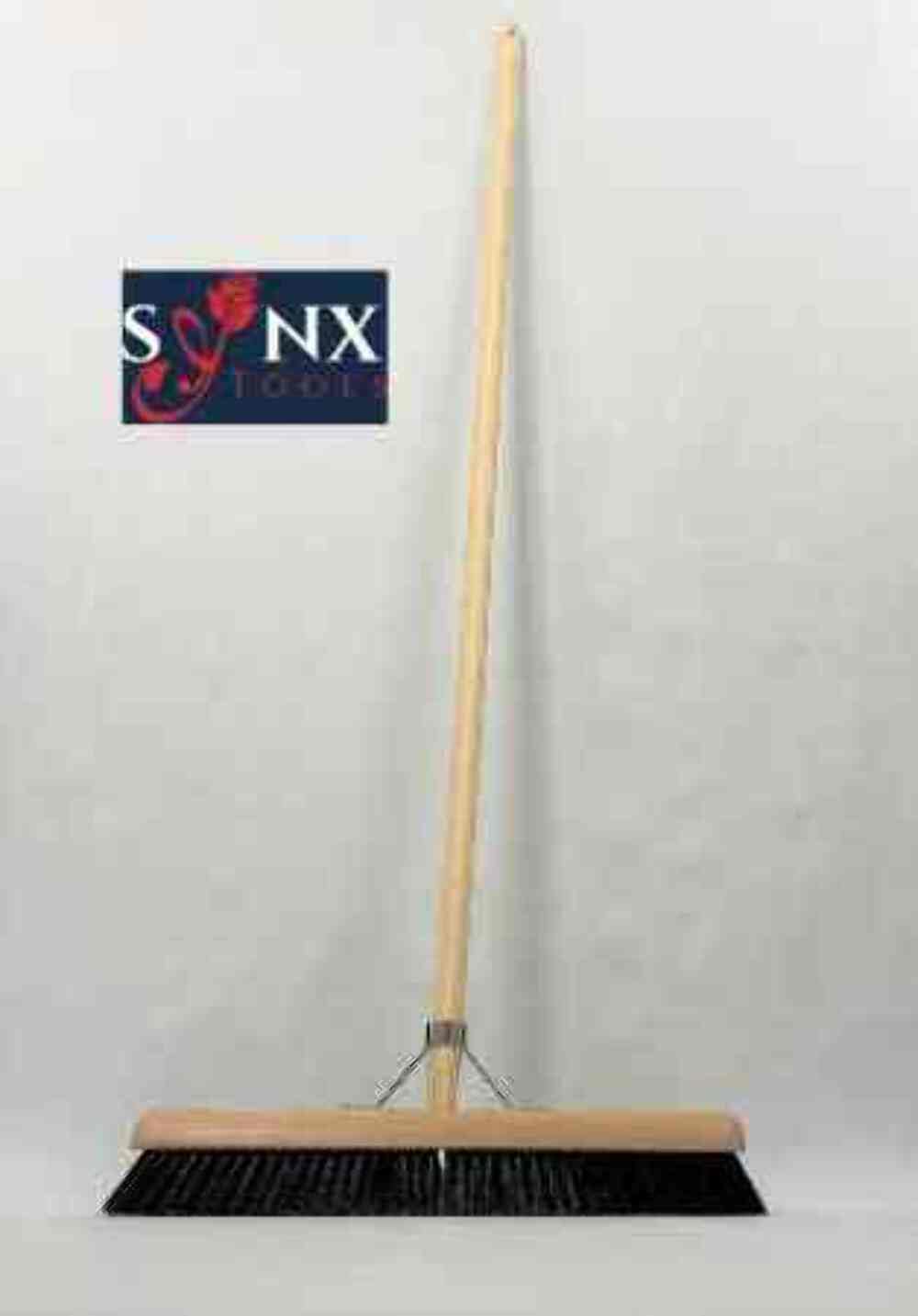 Escoba de Habitación 50cm Crin de Caballo - Escoba Suave - con Mango 150cm