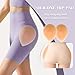 POMAMZ Silicone Hip Pads Adhesive for Women - Reusable Butt Lift Enhancer Pads, Sticky Buttocks Enhancer, Beige(2 Pieces),L