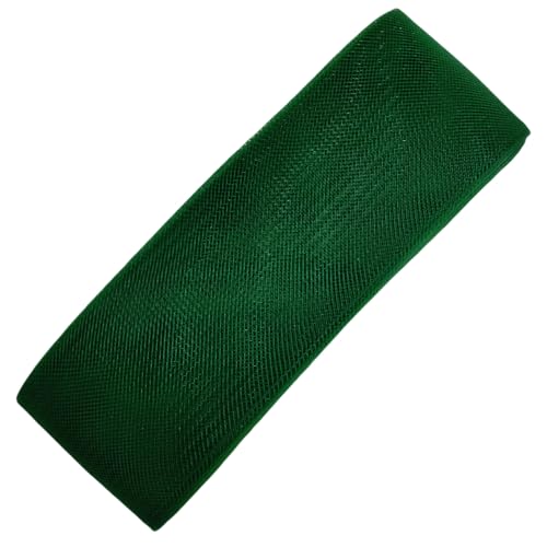 Stiff Forest Green Horsehair Braid 4 Inch Wide 25 Yards for Sewing Shaping