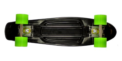 Ridge Skateboard 55 cm Mini Cruiser Retro stijl in M rollen compleet U gemonteerd - Afbeelding 4