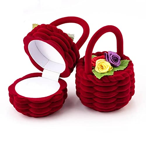 Boîte à bagues de fiançailles originale pour un cadeau de mariage