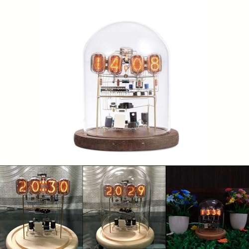 Kit d'horloge numérique Nixie à rétroéclairage RVB personnalisable