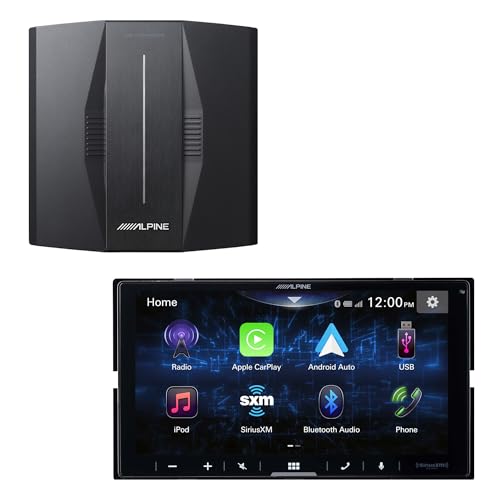 Image of Alpine iLX-W670 Digital Multimedia Rec. with CarPlay and Android Auto & PXE-C80-88 OPTIM8 8-Channel Hi-Res DSP Amp Bundle