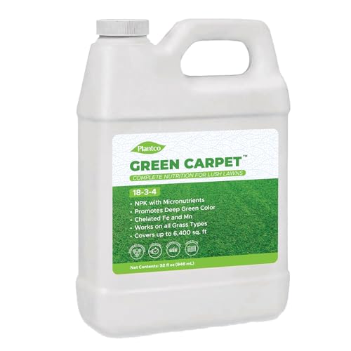 Fertilizante Líquido Green Carpet con NPK 18-3-4 Balanceado 32 oz