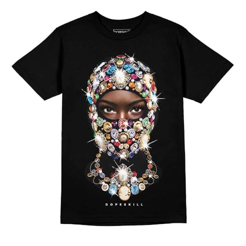 Image of DopeSkill Graphic Tee Streetwear Hip Hop Hypebeast Unisex T-Shirt Sneaker Colour Matching Shirts Rapper Mouth