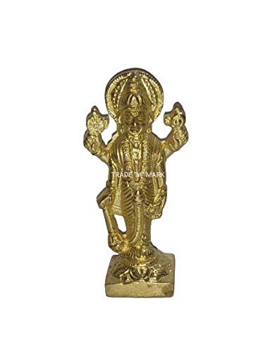 Vishnu Standing • Weight: 130gm Approx • Material: Brass