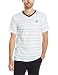 Zoo York Men's Dot Stripe V-Neck Short-Sleeve Shirt