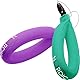 nordic flash Schwimmende Handschlaufe (2 Stück), Wasserdichtes Floating Strap, Schwimmende Handgelenkschlaufe Kompatibel mit Kamera, Handy, Schlüssel - Türkis & Lila