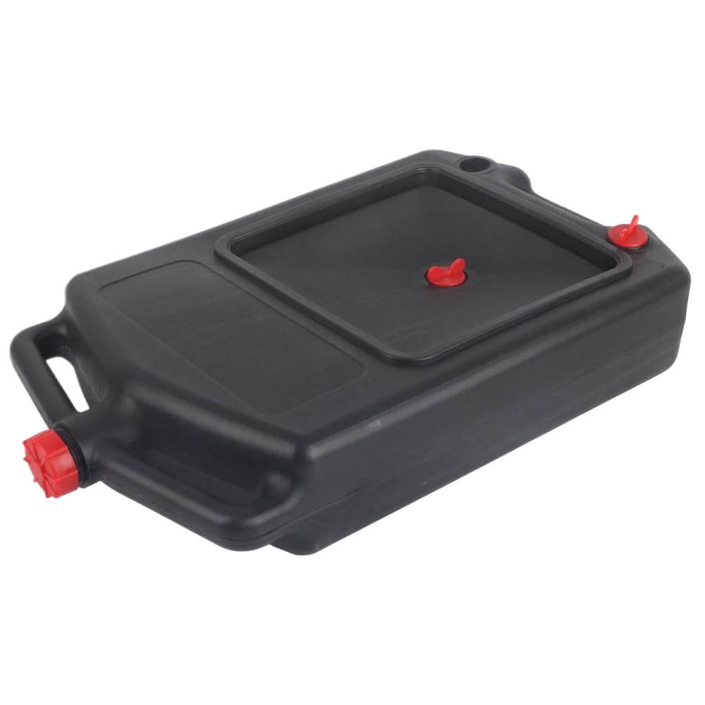 Universal 8L Motorcycle Car Bike Oil Fuel Coolant Drain Tray Pan And Storage Container