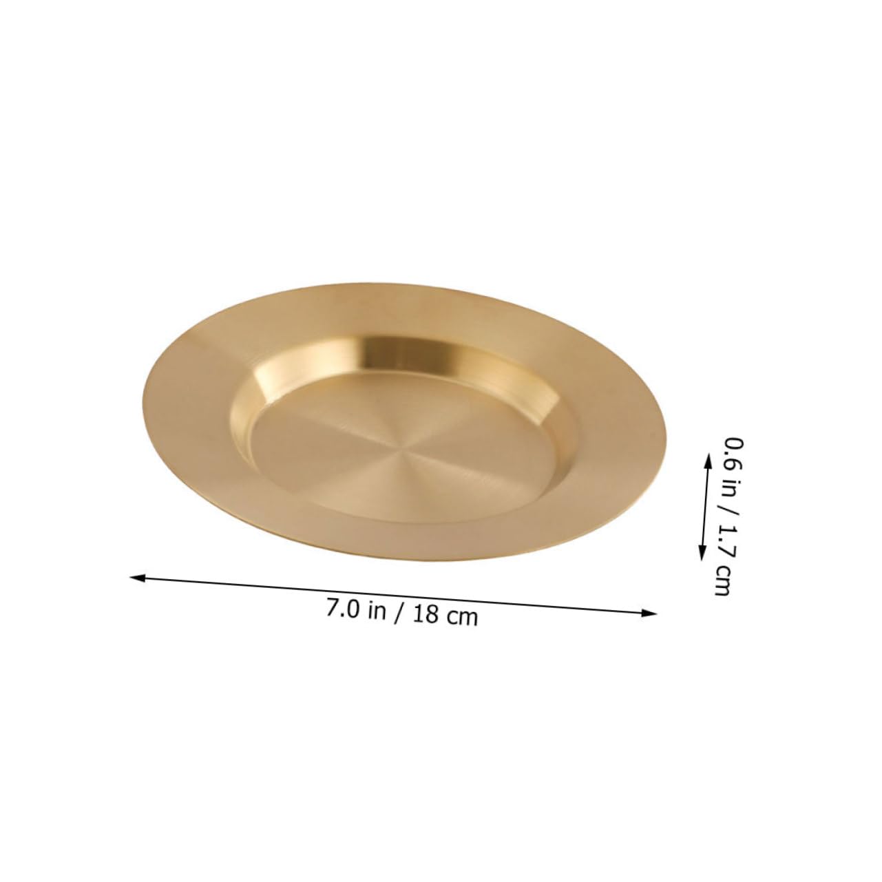 SOLUSTRE Stainless Steel Dinner Plate Cereal Bowl for Home Picnic Camping Bbq Unbreakable Reusable Kitchen Food Tray Easy to Clean Elegant Design