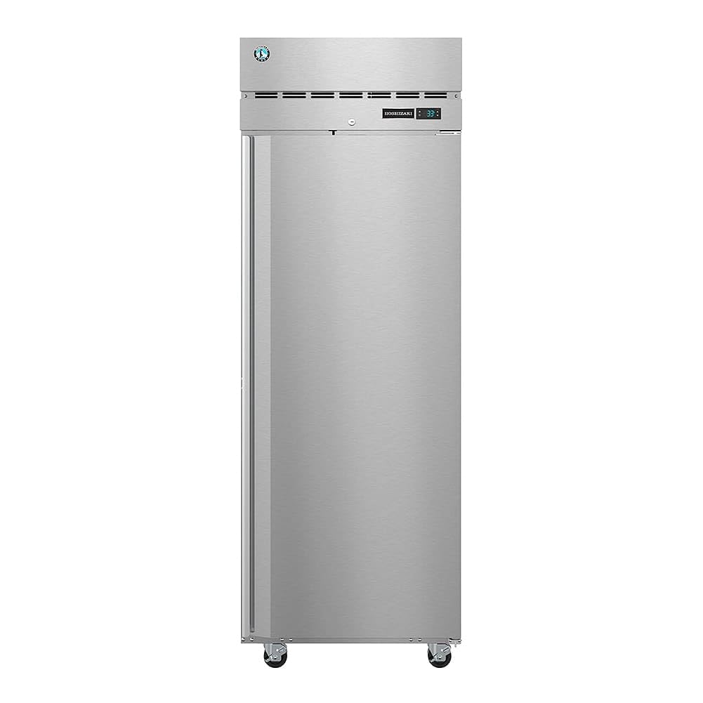 27.5-Inch One Door Solid Door Reach-in Freezer by HOSHIZAKI – 23.1 cubic_feet, Gray, Model F1A-FS