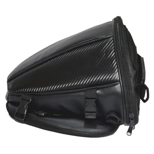 EGUIAS Alforjas Laterales para Bolsa Trasera Impermeable para Motocicleta, Bolsa Deportiva para Equipaje, Bolsa Trasera para Montar En El Asiento Trasero Lateral