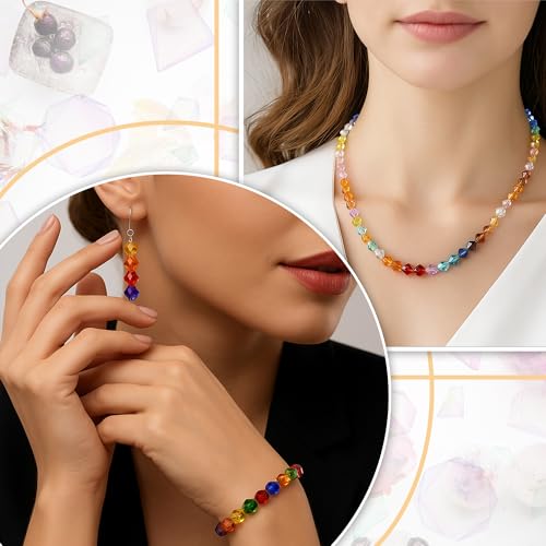 Image of Teardrop Glass Beads Vertical Hole, 8x11 mm Faceted Straight Hole Shape Crystal Spacer Beads