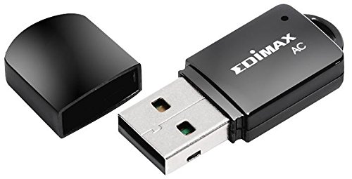 Adaptateur Wi-Fi AC Edimax EW-7811UTC haut débit double bande 5GHz pour streaming fluide sur PC