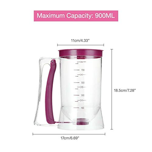 DIY Tool Cupcake Pancake Crepe Batter Dispenser