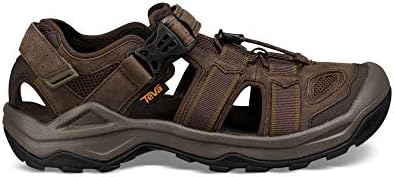Teva Men's Omnium 2 Leather Fisherman Sandal, Turkish Coffee, 11 Medium US | Image 2
