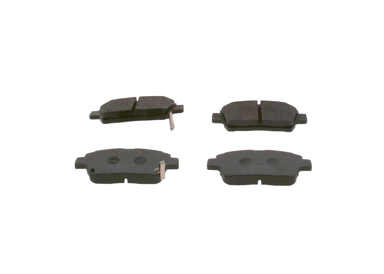 Bosch BP970 - Brake Pads Car Front Axle - Bosch Quality - Reduced Noise and Dust - ECE-R90 Certified - Copper-Free - 1 Set of 4 Pads