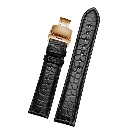 [X] ʃU[XgbvXgbvuXbg18mm / 19mm 20mm 21mm 22mmubN(Black rosegold,20mm)