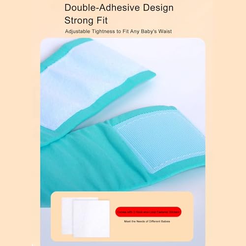 Faja para hernia umbilical para bebé talla única azul miniatura 5