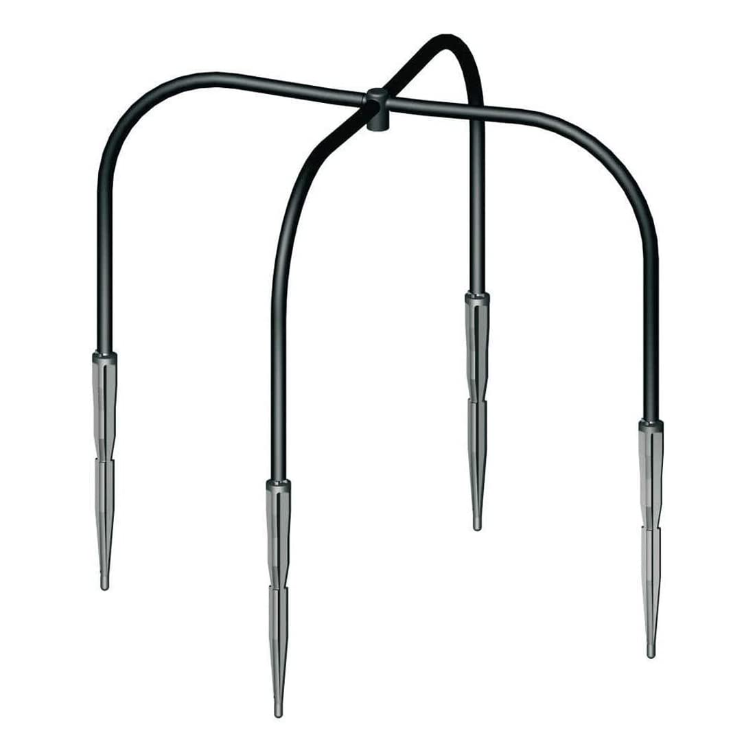 [Pack 50] Pulpo de riego por Goteo de 4 Salidas. Microtubo 60cm. Riego por Goteo. Se Conecta a goteros para RIEGO de MACETAS