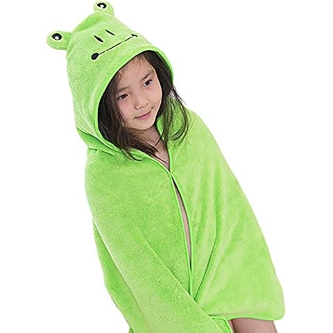 Zoylink Toalla de Baño con Capucha Suave y Absorbente para Niños Cover