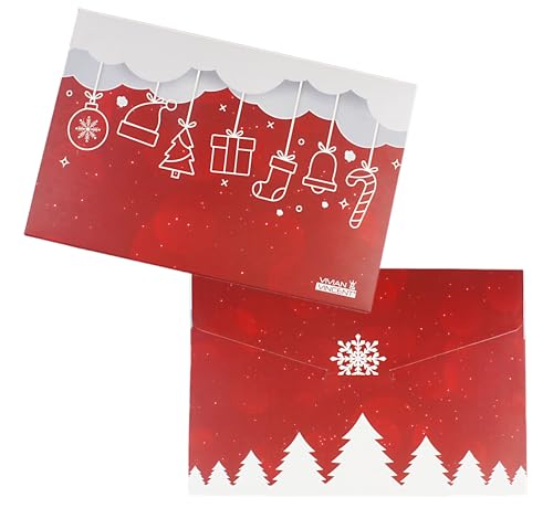 VIVIAN & VINCENT Gift Wrapped Fall Winter Soft Lightweight Holiday Sheer Infinity Christmas Scarf for Women Girls2