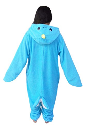 Wotogold Animal Cosplay Costume Unisex Adult Narwhal Pajamas Blue #TOP3