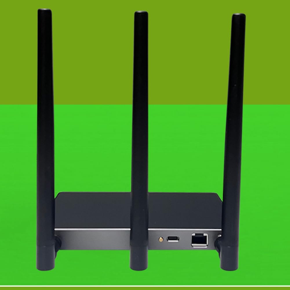 Hub Tuya Zigbee 3.0 con Doble Puerta de Enlace y Repetidor WiFi, Señal Mejorada, Fallo Inteligente para, Casa Grande, Villa, Hotel, Enchufe de la UE