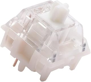 GAZZEW U4 / U4 RGB Switch, Silent Tactile 65g 5Pin White Clear Top Switch for Customization Mechanical Gaming Keyboard (Size : U4 RGB 65g, Color : 70PCS)