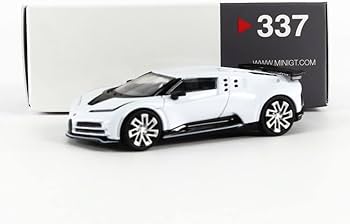 MINI GT ブガッティ・チェントディエチ (ホワイト) チェイスカー Amazon | MINI GT 1:64 Scale Model MiJo TOYS EXCLUSIVE