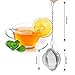 Fu Store 2pcs Stainless Steel Mesh Tea Ball 2.1 Inch Tea Strainers Teas Infuser Strainer Filters for Teas