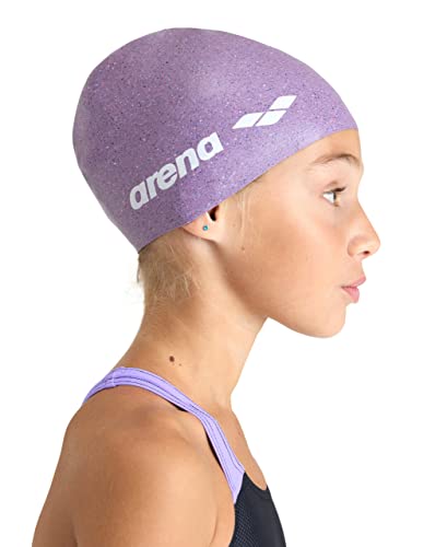 Image of Arena Classic Junior Silicone Unisex Swim Cap for Girls and Boys Comfortable Durable Kids' Pool Bathing Cap